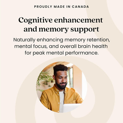Lions Mane Mushroom Supplement Powder, 100G - Organic Cognitive Support - Best Brain Supplement for Memory