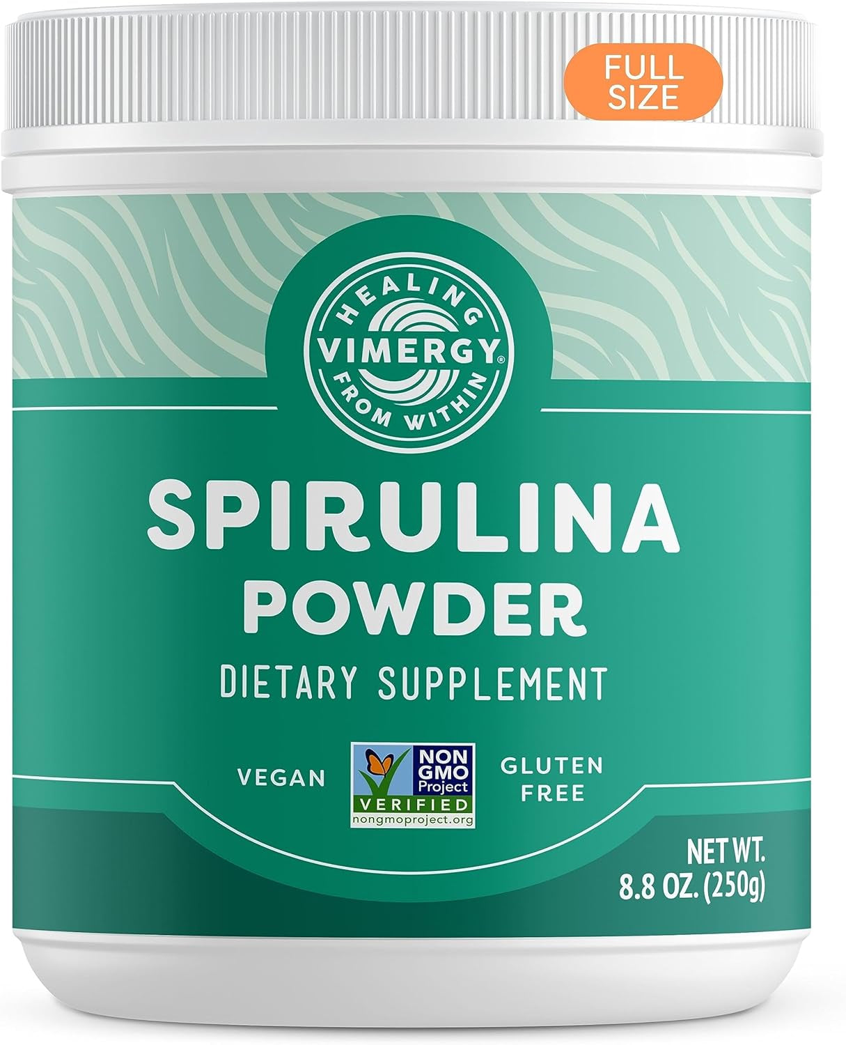 Spirulina Powder – Super Greens Powder - Helps Reduce Allergy Symptoms, Source of Antioxidants, Plant Protein – Vegan, Gluten-Free, 250G
