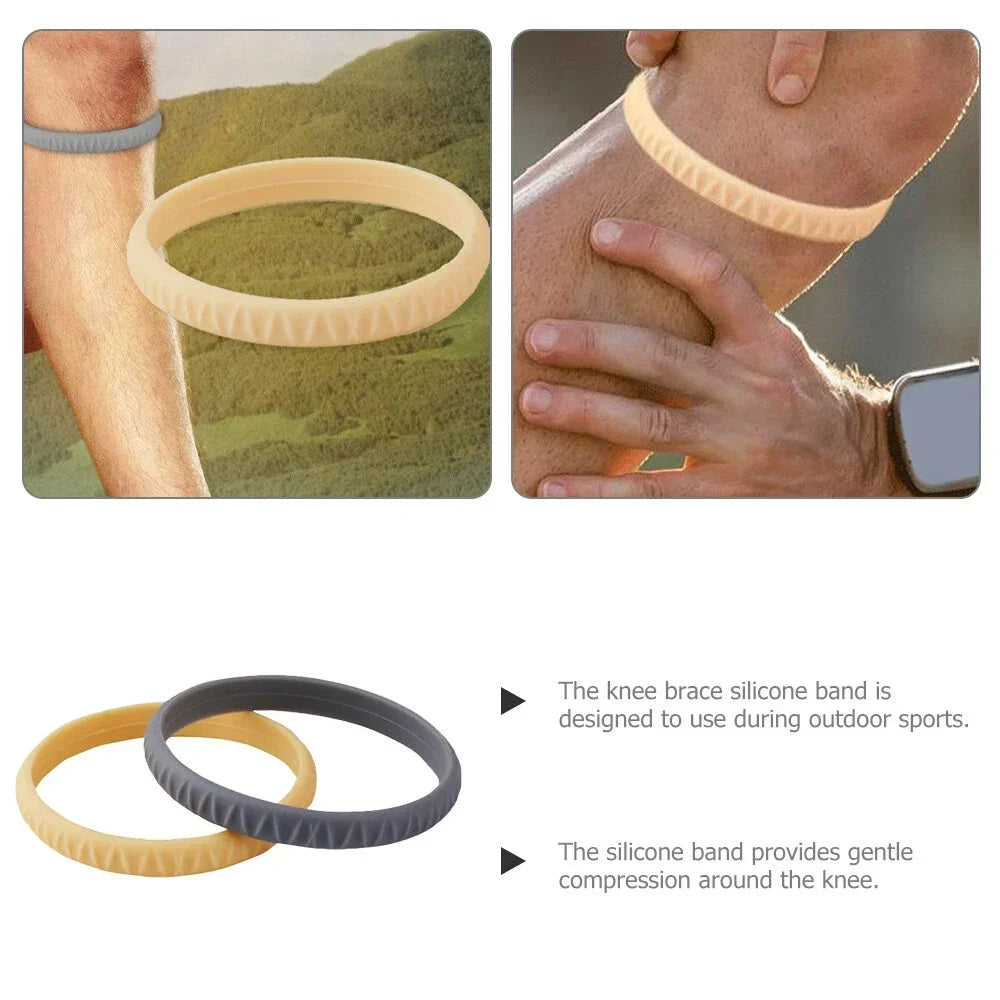 1Pcs Fine Patella Belt Basketball Knee Force Belt Patella Knee Joint Rope Ring Rubber Band Sports Knee Pad Elastic