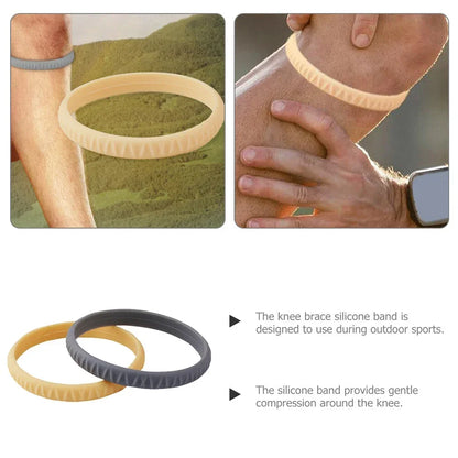 1Pcs Fine Patella Belt Basketball Knee Force Belt Patella Knee Joint Rope Ring Rubber Band Sports Knee Pad Elastic