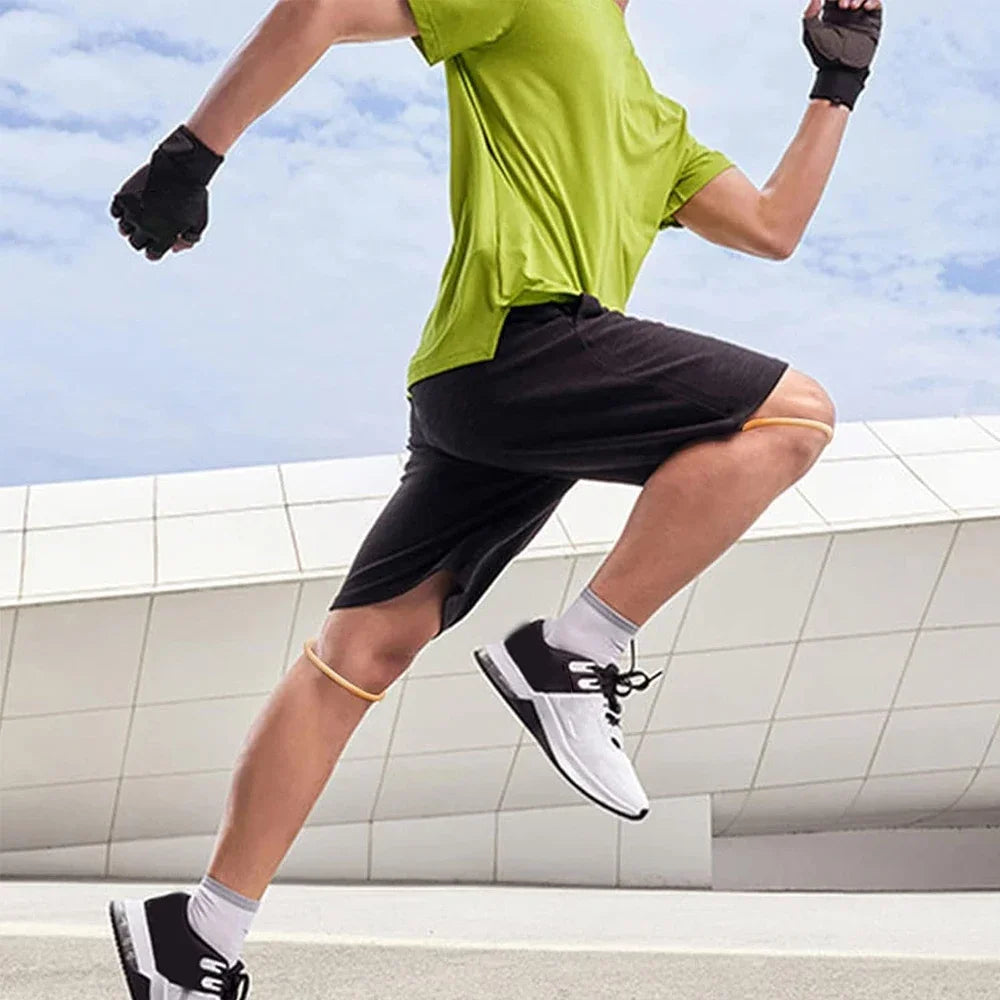 1Pcs Fine Patella Belt Basketball Knee Force Belt Patella Knee Joint Rope Ring Rubber Band Sports Knee Pad Elastic